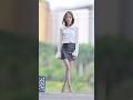 High heels while walking 慢动作看行进中的高丝