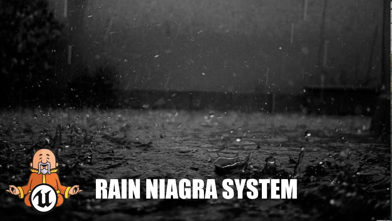 Rain Niagra System - Unreal Engine 5 Tutorial - YouTube