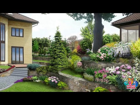 Video: Dizajn prekrasnog prednjeg vrta ispred kuće