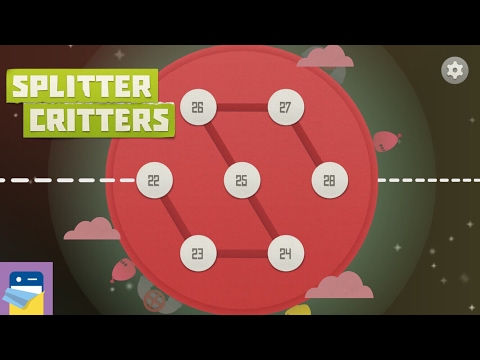 Splitter Critters: World 4, Levels 22 23 24 25 26 27 28 Walkthrough iOS iPad (by RAC7 Games) - YouTube