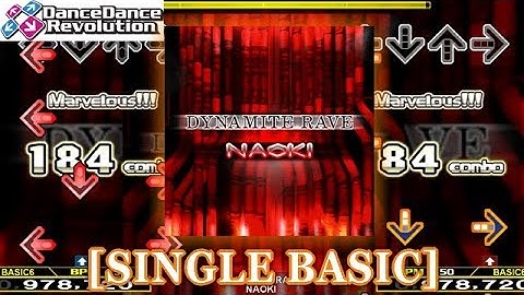 【DDR 3rd】 DYNAMITE RAVE [SINGLE BASIC] 譜面確認＋クラップ