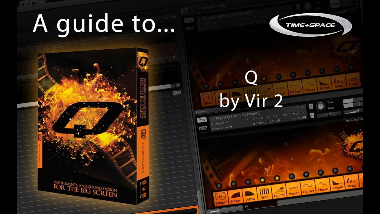 Vir2 Instruments Q - Sound Design Software For The Big Screen - YouTube