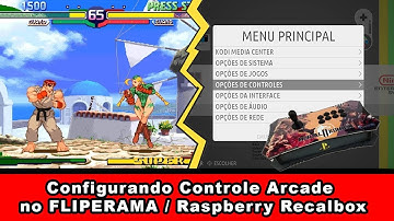 Como configurar Controle de FLIPERAMA no Raspberry Recalbox