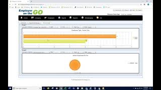 Employer on the GO - Dashboard Screen