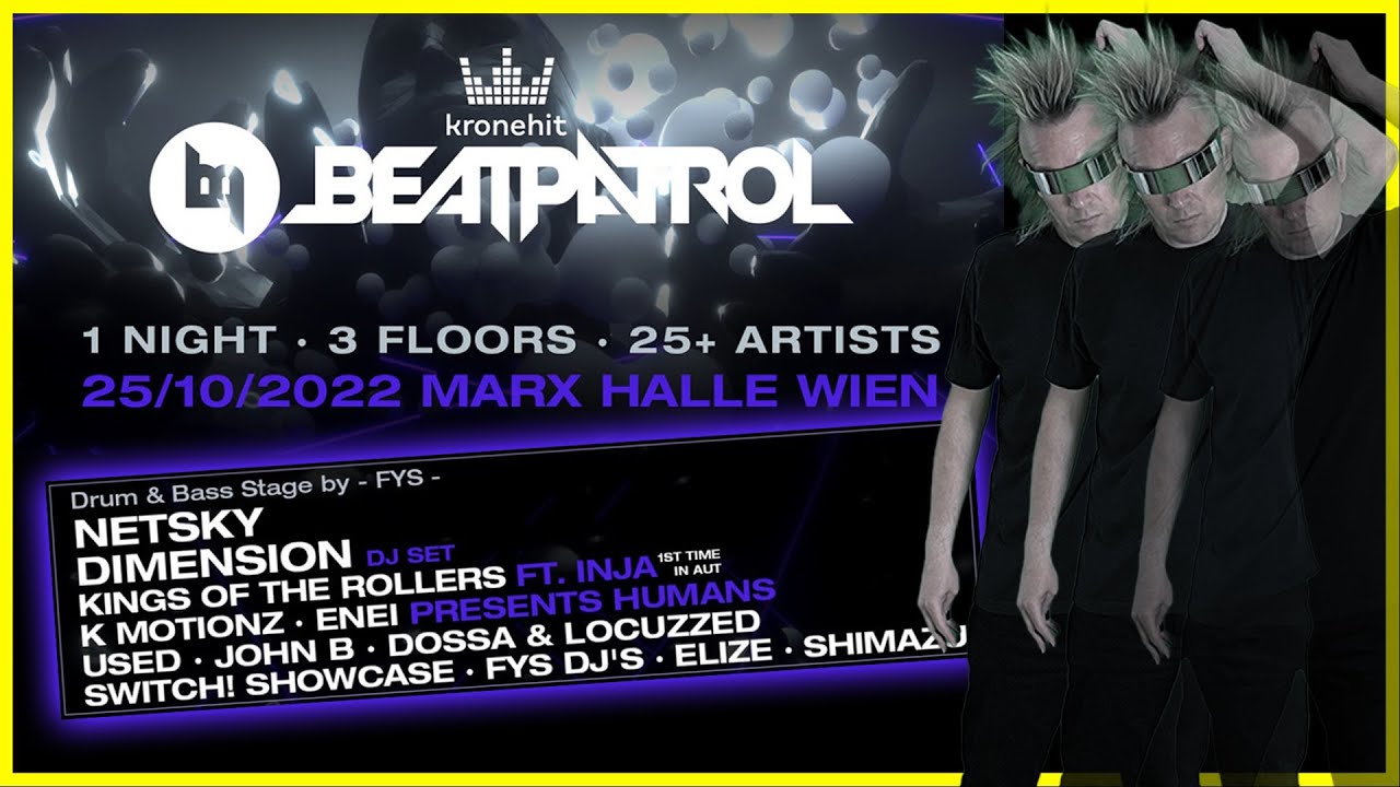 John B Live Drum & Bass DJ Set at BEATPATROL FESTIVAL Vienna [25.10.22