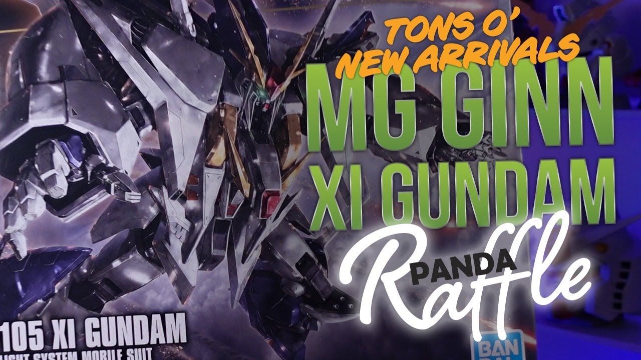 All New Arrivals! XI Gundam & MG GINN Two Raffle Draws. YouTube