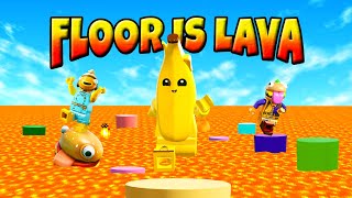 LEGO Floor Is Lava Game | New Fortnite Map Code In Description