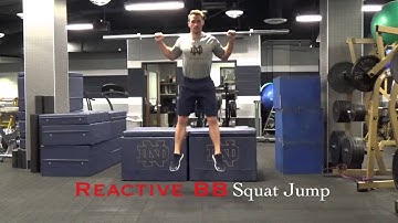 Reactive BB Squat Jump