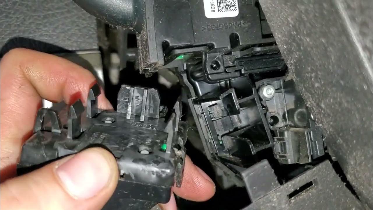 2013 Ford F150 Wipers stuck on intermittent! Wiper switch replacement