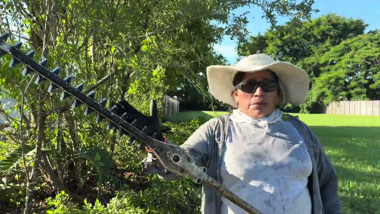 HACIENDO UNA LIMPIEZA GRANDE PT.2 #trending #plantas #viral #arlawnservice