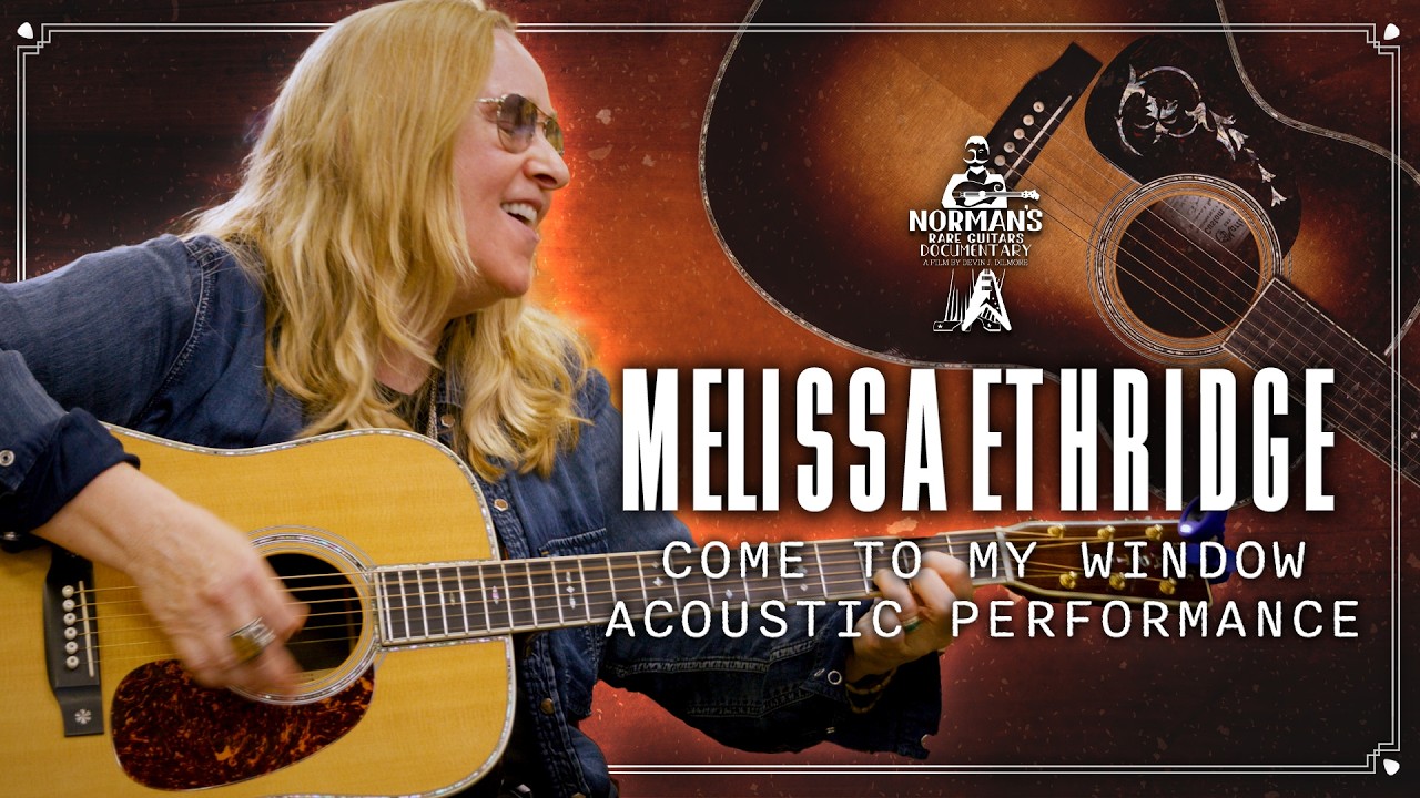 Melissa Etheridge - Come To My Window Live Acoustic Performance