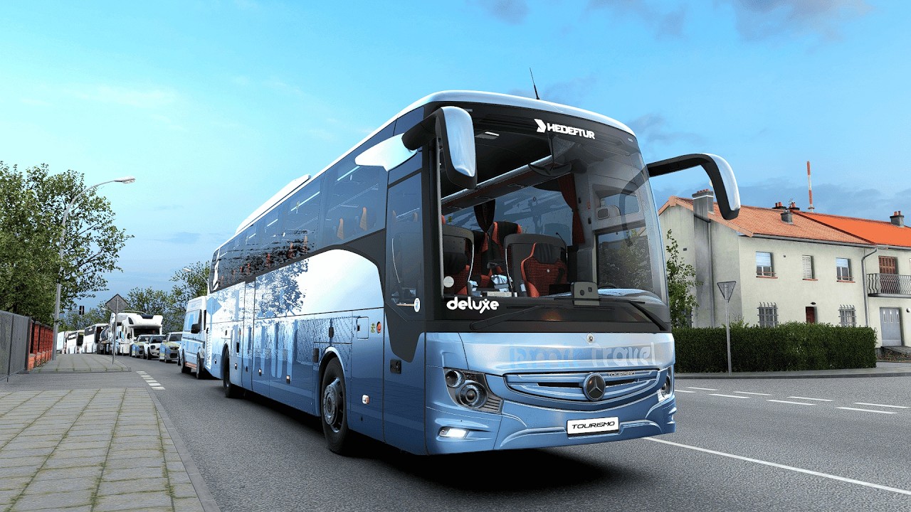 Extreme Traffic, Smooth Ride: Mercedes-Benz Tourismo Driving | ETS 2