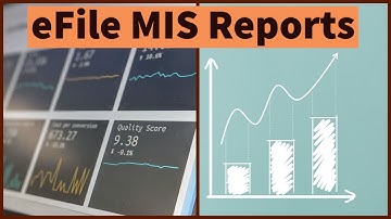 eOffice - eFile MIS Reports - File Tab Various Reports View and Options Discussion - Part 1.