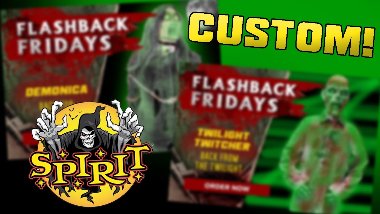 Making Custom Flashback Fridays PART 2 | Custom DEMONICA + TWILIGHT TWITCHER | #SpiritSneakPeeks2020