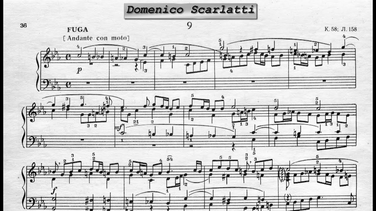 Доклад: Доменико Скарлатти (Scarlatti)