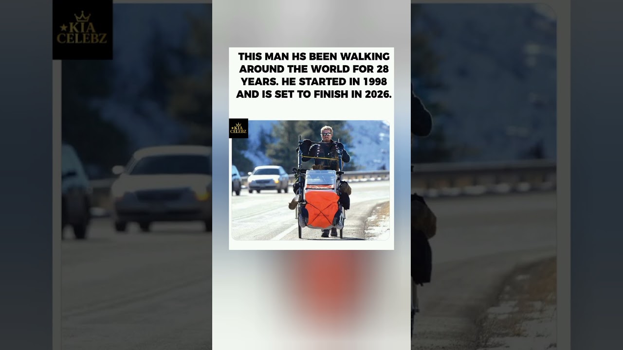 The 28-Year Walk: The Man Circling the Globe on Foot.