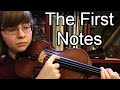 The first notes! (Learn the Violin - Ep. 5)