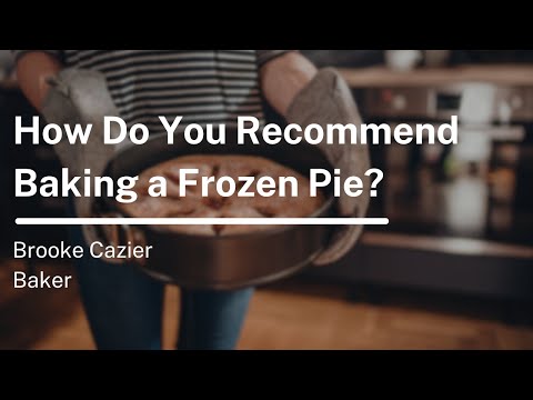 Baking Frozen Pies In Pyrex
