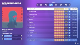 fortnite Festival S7 Yoru Ni Kakeru Expert Lead 100 Fc 1st Place