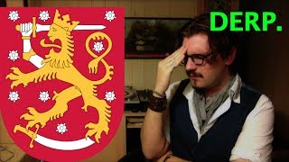 Finland Coat of Arms - Retarded Lion - Farewell to Arms #2