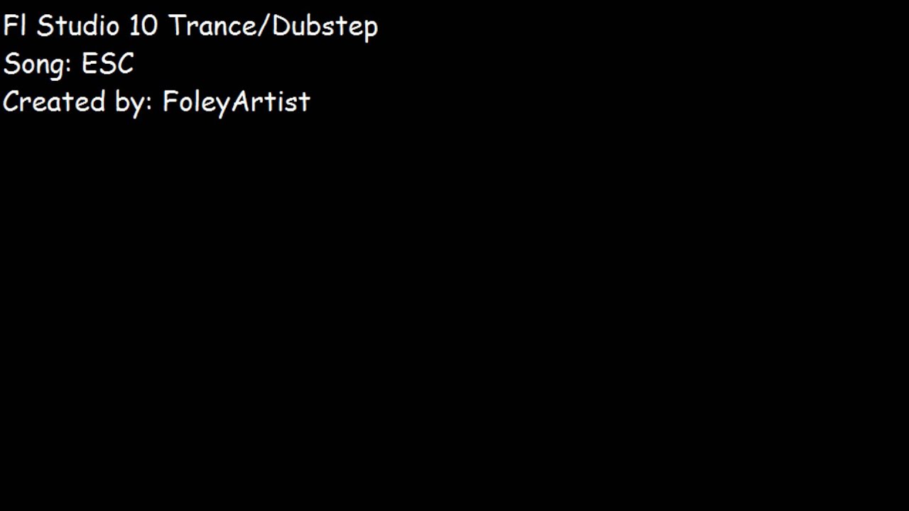 Fl Studio Trance (ESC)