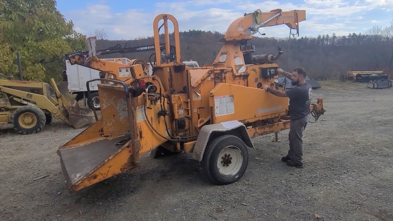 2009 Bandit 1590 XP chipper, 25th anniversary edition For Sale at