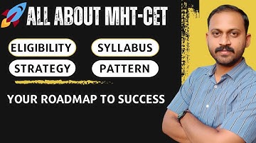 🚀 All About MHT-CET 2026 | Eligibility, Syllabus, Exam Pattern & Strategy | Mr.Professor#cet