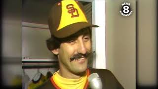 In may of 1980 news 8’s ted leitner and photojournalist tom warren
got an up-close experience going on the road with san diego padres.
first part ...