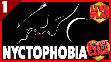NYCTOPHOBIA (Session 1, 4 Players) Live Board Game Session! I Heart Board Games!