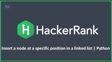 Insert a node at a specific position in a linked list | Python Hacker Rank Solution