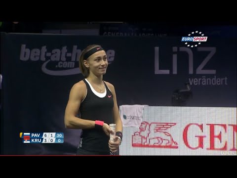 Aleksandra Krunić vs Vinci, Barthel and Pavlyuchenkova in WTA Linz 2015