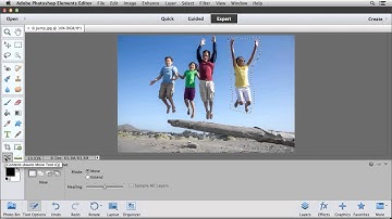 Moving Objects with Content Aware Move in Photoshop Elements 12
