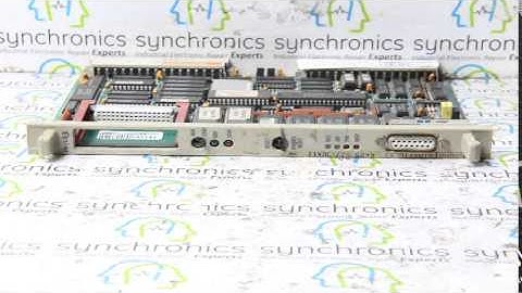 Siemens - Simatic S5 6ES5 922-3UA11 Repaired at Synchronics