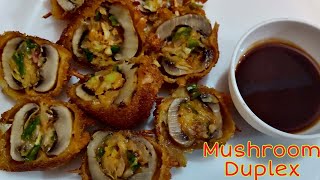 Stuffed Mushroom Duplex / Mushroom Duplex / मशरूम डुप्लेक्स कैसे बनाएं ।