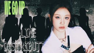 WE GO UP - BABYMONSTER | LINE DISTRIBUTION