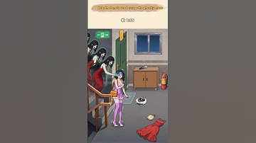 Brain Puzzle 2: Logic Twist - New Level 89 - stairway Loop -Help the female lead escape the ghost..