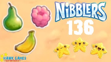 Nibblers - 3 Stars Walkthrough Level 136