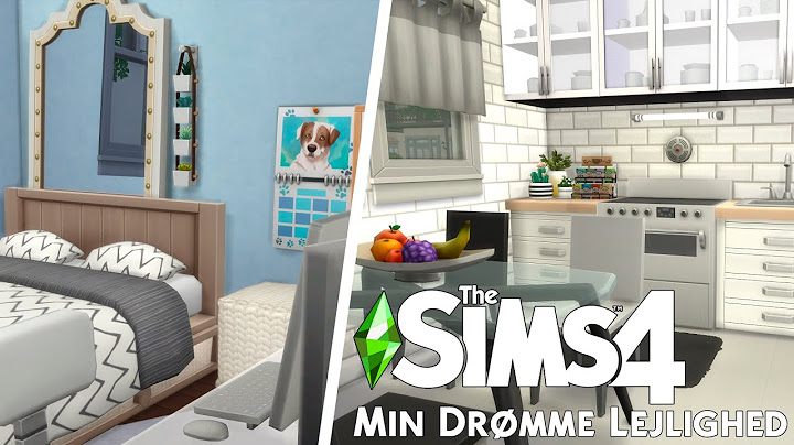 BYGGER MIN DRØMME LEJLIGHED I THE SIMS 4!
