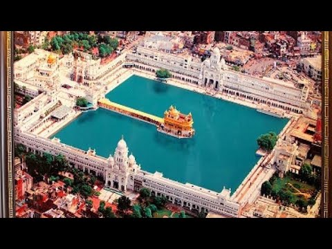 Golden Temple Photo Frame Wallpaper