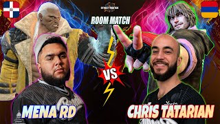 SF6 | MenaRD (M.Bison) vs Chris Tatarian (#2 Ranked Ken) 👉 High-Level Street Fighter 6 Gameplay