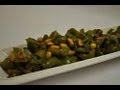 Bell Pepper Subzi with Peanuts | Show Me The Curry Indian Vegetarian Recipe