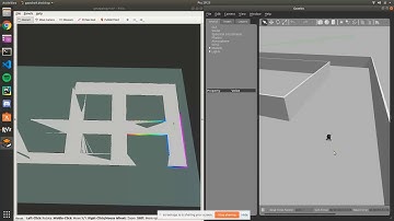 ROS SLAM Gmapping with Jackal Robot in Gazebo