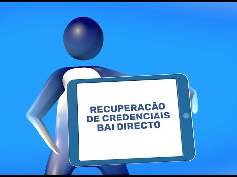 Recuperação de credenciais BAI Directo