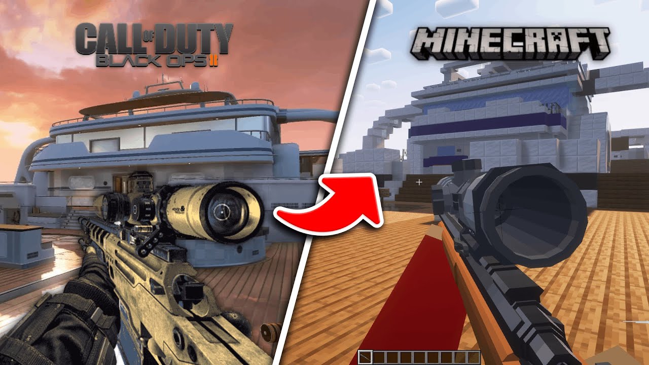 Recreating Call Of Duty In Minecraft... - YouTube