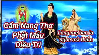 Cẩm Nang Thơ _ Phật Mẫu Diêu Trì. Lời Phật Dạy