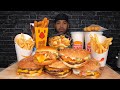 (ASMR) BURGER KING MUKBANG