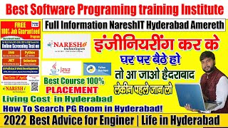 Naresh IT Best Software Coaching Institute in hyderabad 100% job guarantee program full details 2022 screenshot 4