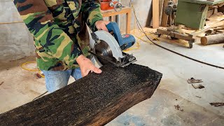 Moldy Wooden Panels Forgotten In The Garden Were Created To Create Attractive Tea Tables by Woodworking Tools 8,707 views 5 months ago 29 minutes