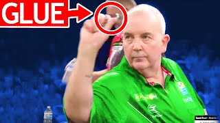 Darts Player Phil Taylor Cheating During PDC Matches screenshot 4