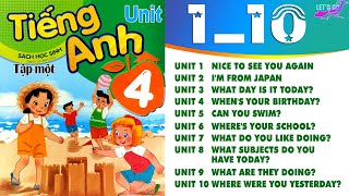 ENGLISH 4 BOOK 1 - UNIT 1 - 10 | LET'S GO